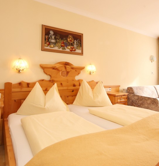 Doppelbett im Walcherhof