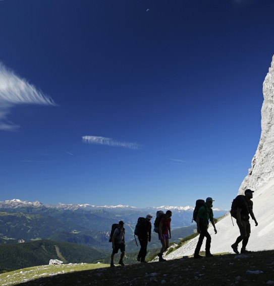 Geführte Dachsteinüberquerung © Photo Austria - Herbert Raffalt